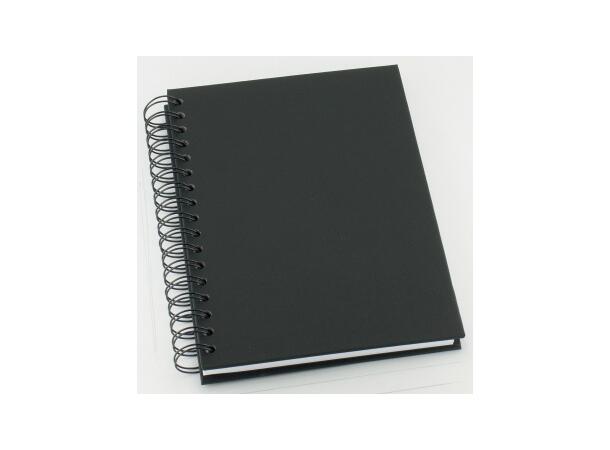 Spiralbok GRIEG A5 100g 160s linjer sort 